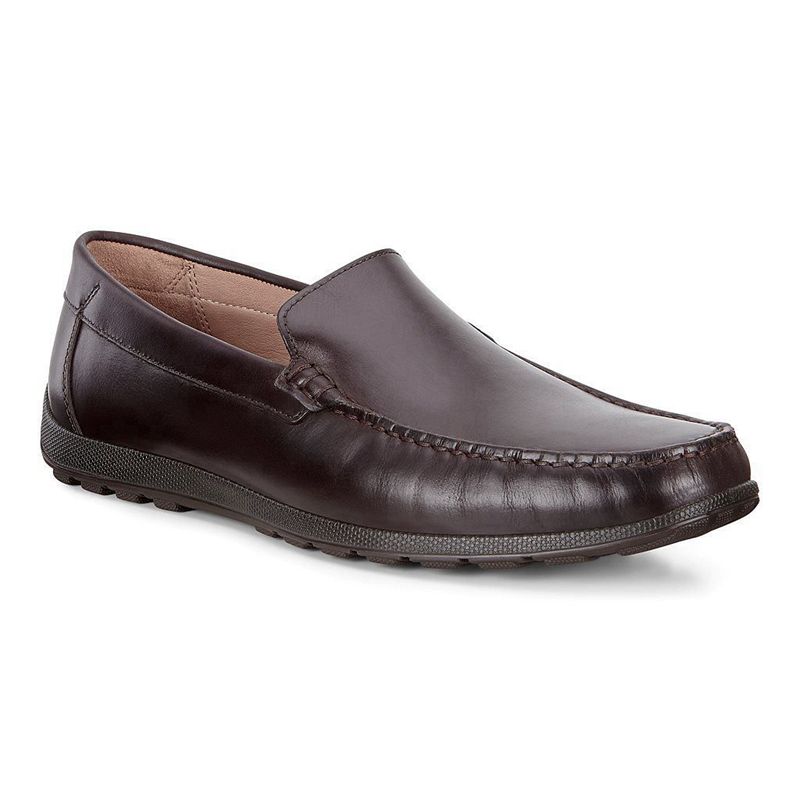 Men Business Ecco Reciprico - Moccasins Brown - India PFOEDT946